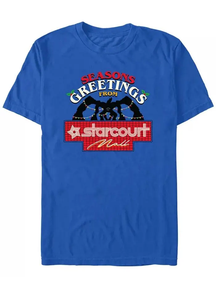 Мужская футболка с коротким рукавом Starcourt Mall Fifth Sun — изображение 1 из 3