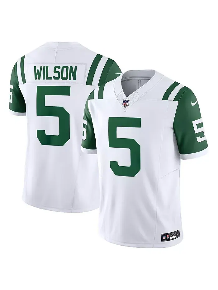 Мужская классическая альтернативная джерси Garrett Wilson New York Jets Vapor F.U.S.E. Limited — изображение 1 из 3