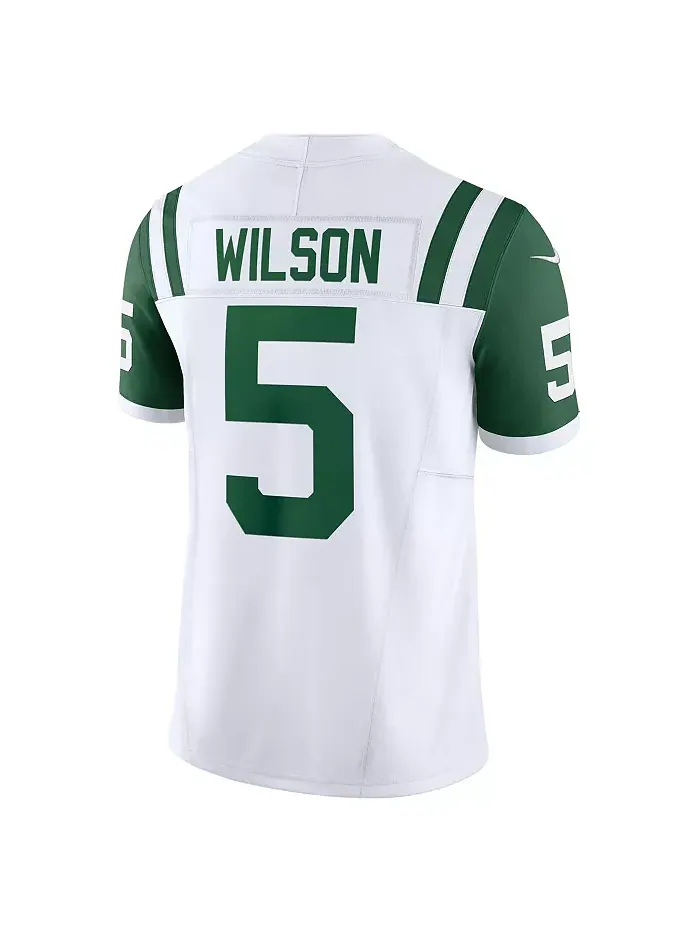 Мужская классическая альтернативная джерси Garrett Wilson New York Jets Vapor F.U.S.E. Limited — изображение 3 из 3