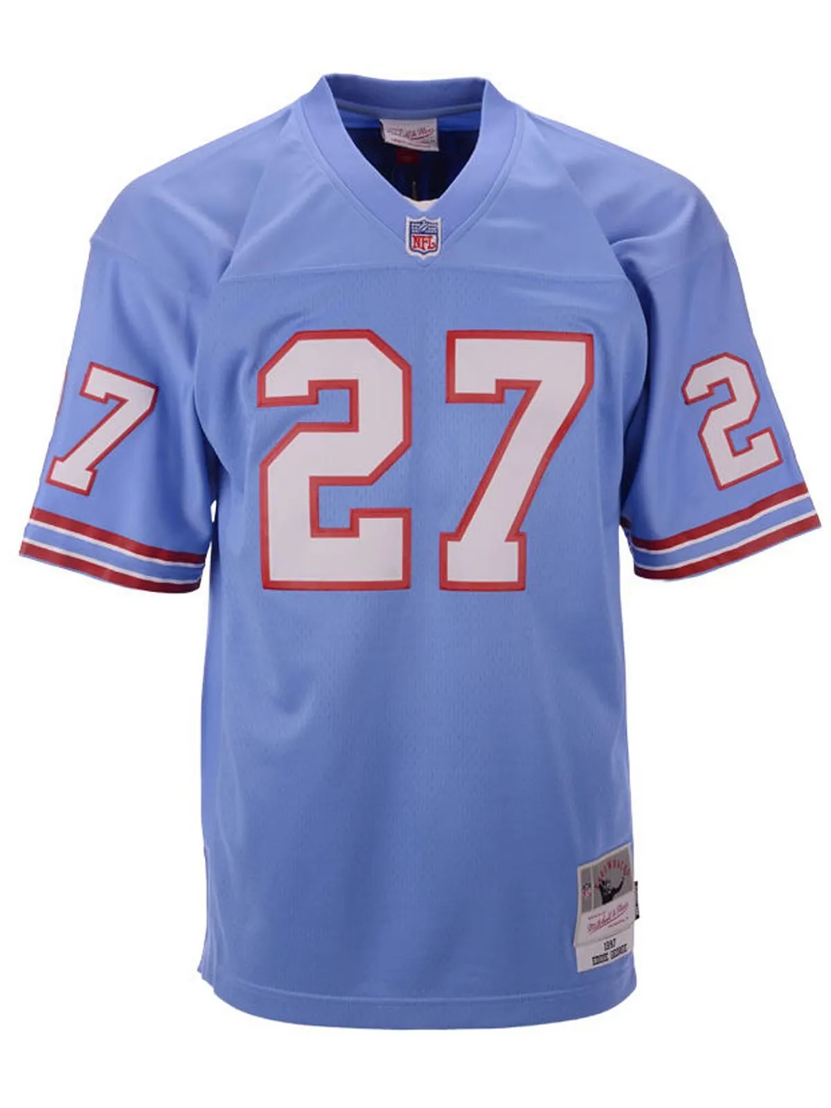 Футболка Mitchell & Ness Men's Eddie George Houston Oilers — изображение 3 из 3, голубой