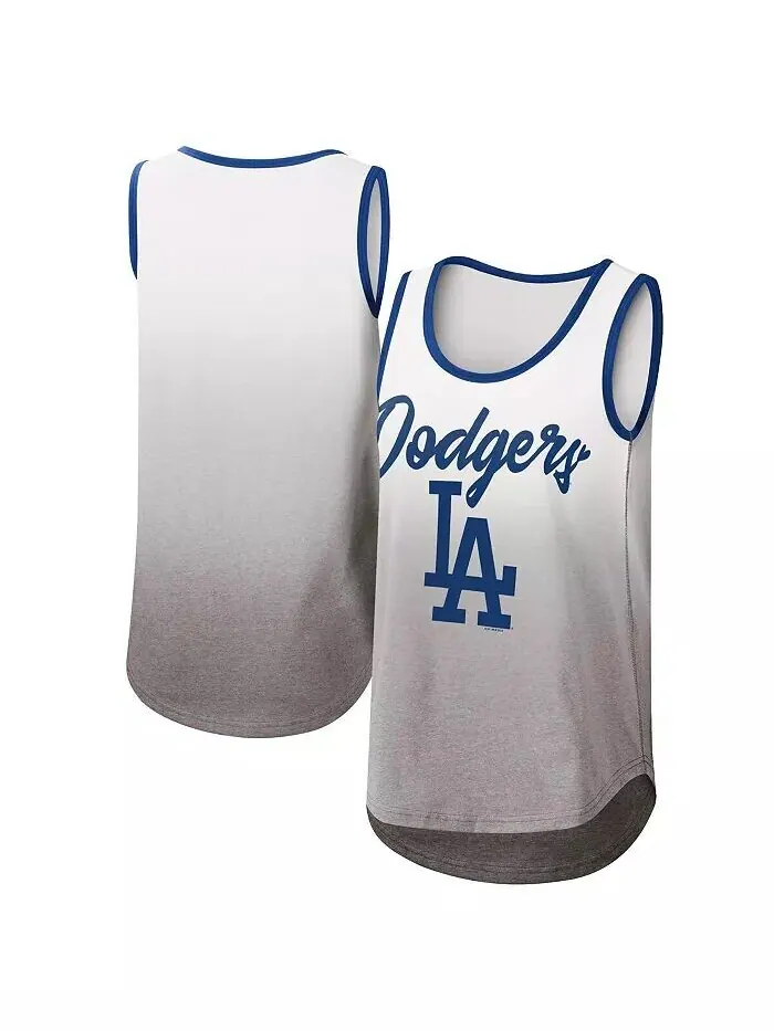 Женская белая майка с логотипом Los Angeles Dodgers в честь вернисажа G-Iii 4Her By Carl Banks