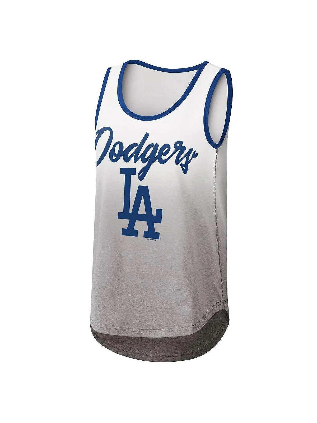 Женская белая майка с логотипом Los Angeles Dodgers в честь вернисажа G-III 4Her by Carl Banks — изображение 2 из 3, белый