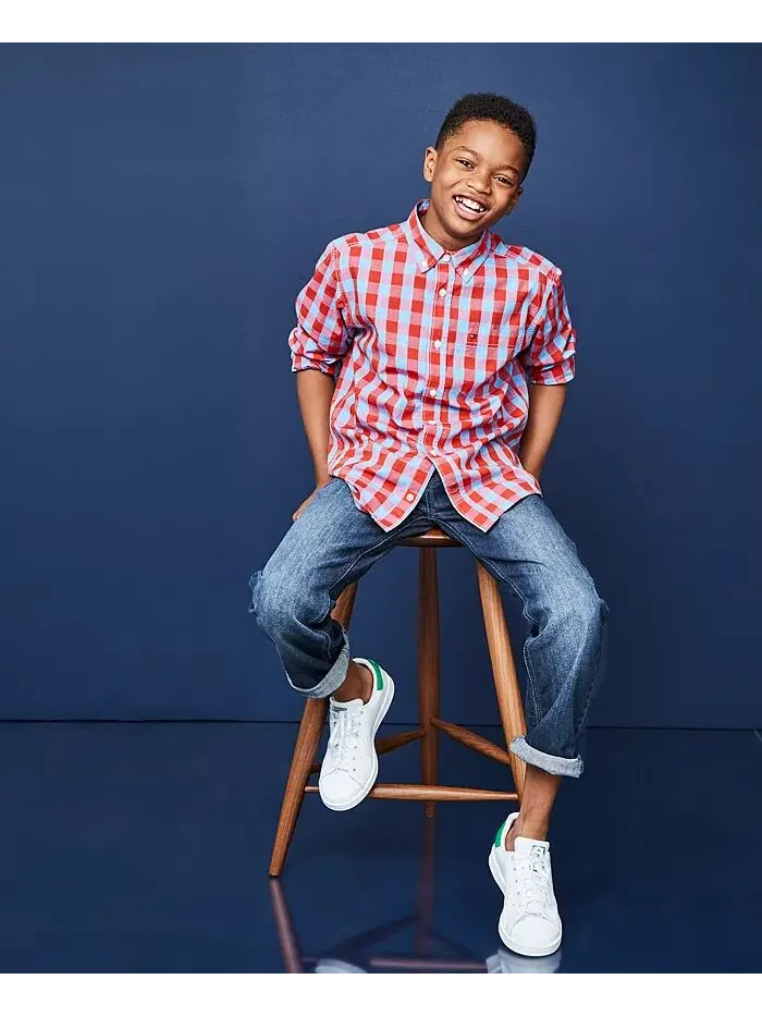 Рубашка на пуговицах Big Boys Kirk Box-Plaid Tommy Hilfiger — изображение 4 из 5