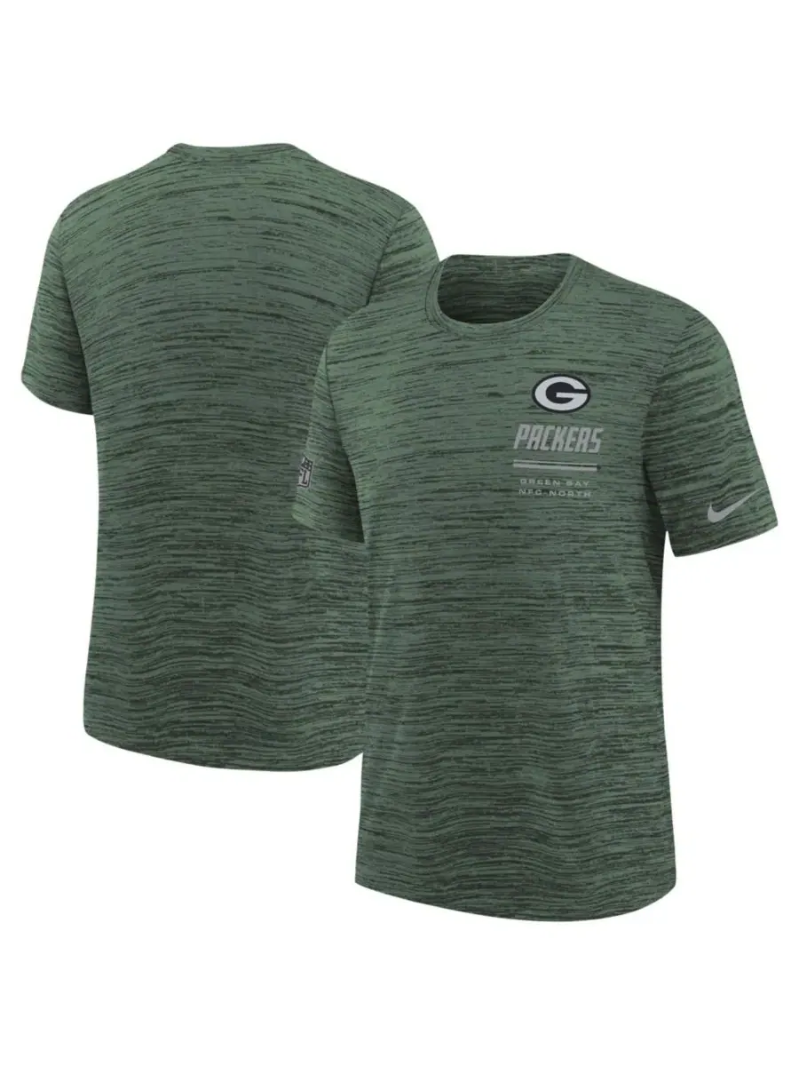 Футболка с длинным рукавом Dri-FIT Green Bay Packers Sideline Velocity Nike