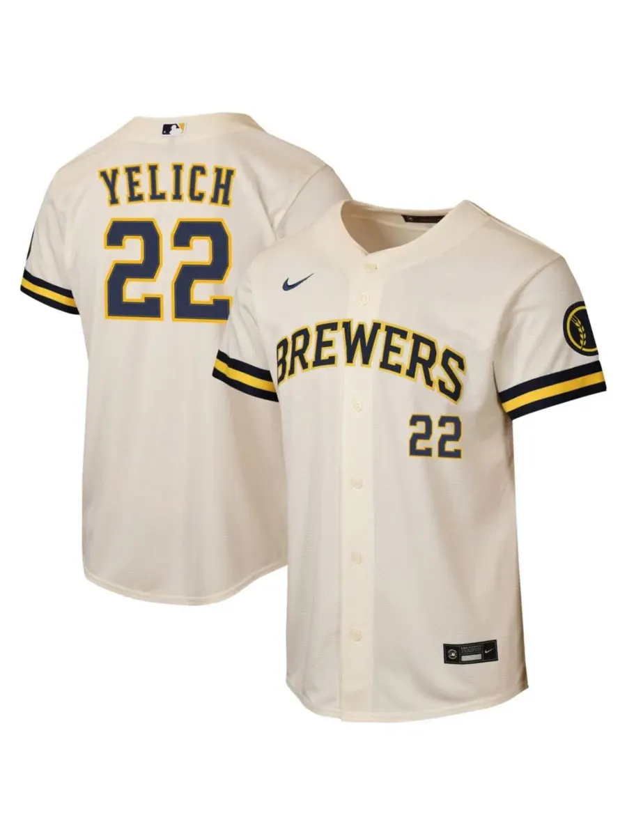 Детская футболка с длинным рукавом Christian Yelich Nike