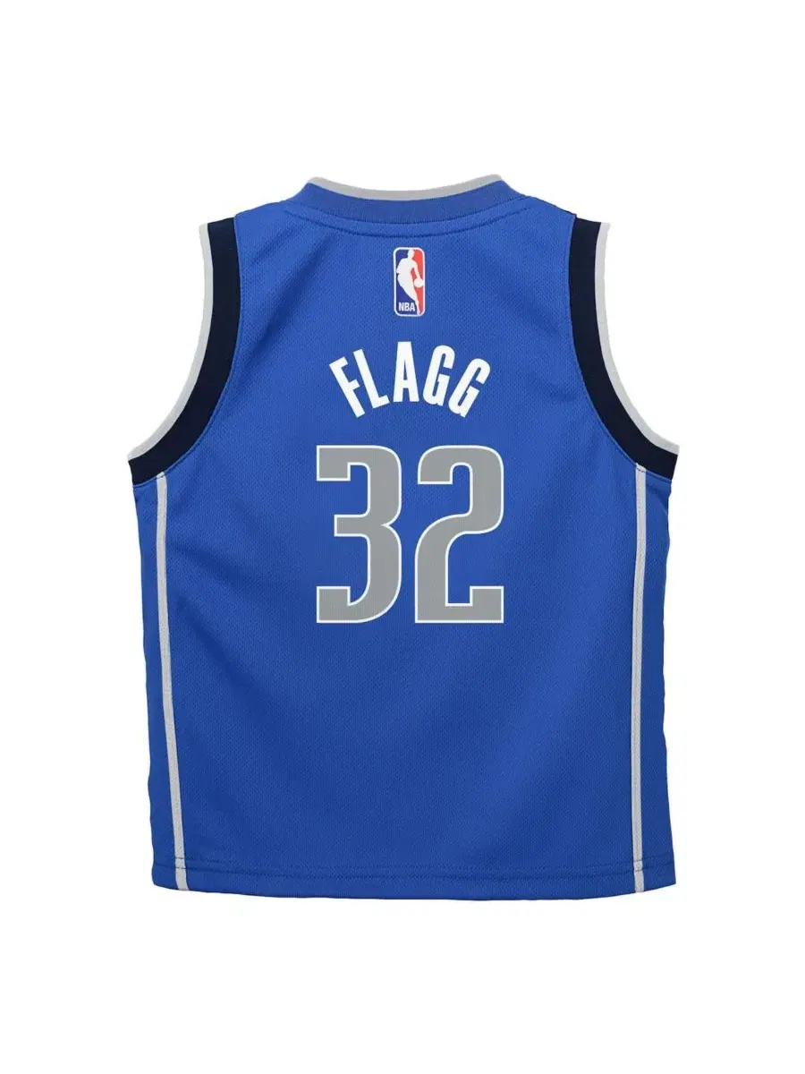 Детский игровой джерси Dallas Mavericks Swingman с принтом и номером Nike — изображение 3 из 3, синий