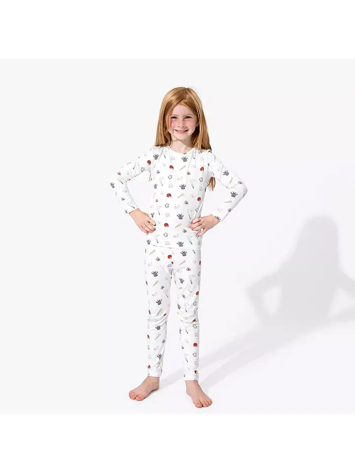 Детский унисекс-комплект пижамы из 2 предметов Baseball Bellabu Bear — изображение 2 из 3