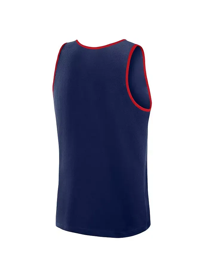 Мужская футболка Atlanta Braves Unmatched Success в синем цвете Logo Athletic — изображение 3 из 3