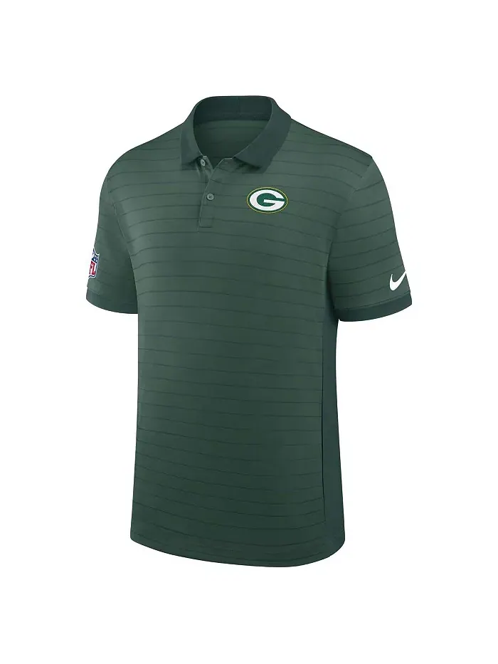 Мужская поло Green Bay Packers Sideline Victory Stripe Performance Nike — изображение 2 из 3