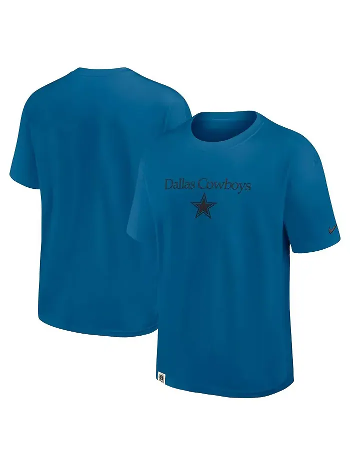 Мужская футболка Dallas Cowboys Glory Max90 синего цвета Nike — изображение 1 из 3