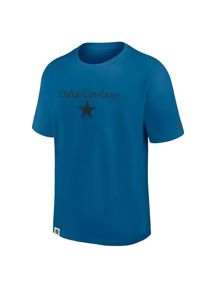 Мужская футболка Dallas Cowboys Glory Max90 синего цвета Nike — изображение 2 из 3