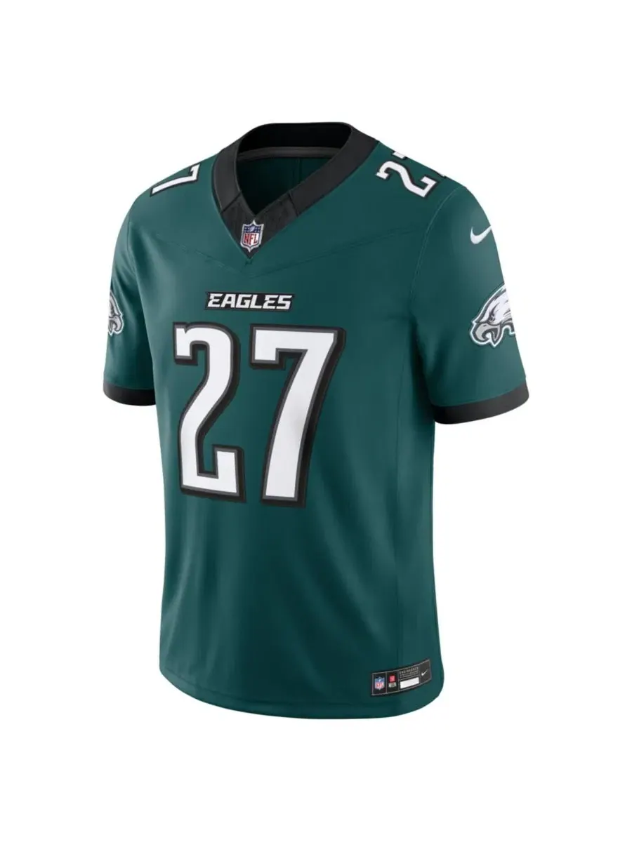 Мужская реплика игровой футболки Philadelphia Eagles Quinyon Mitchell Vapor F.U.S.E. Stitched — изображение 3 из 3, зеленый