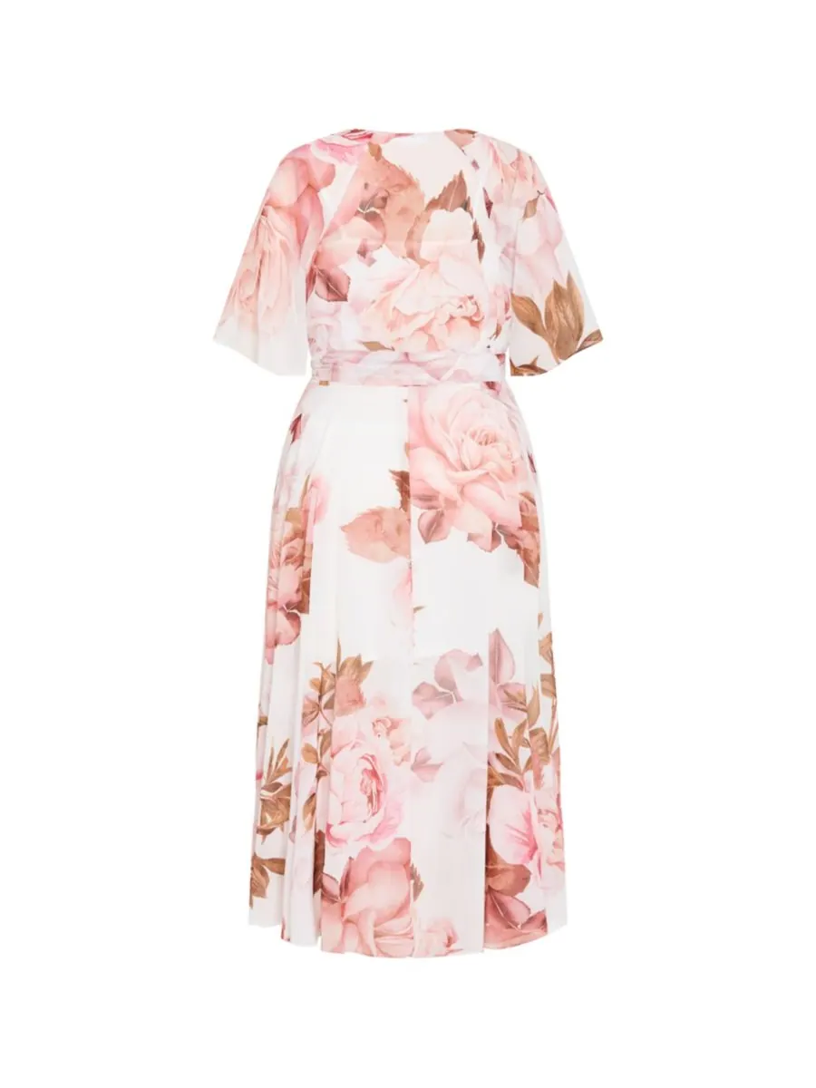 Платье больших размеров с принтом Lovers Lane CITY CHIC, Sunlit petals — изображение 4 из 4