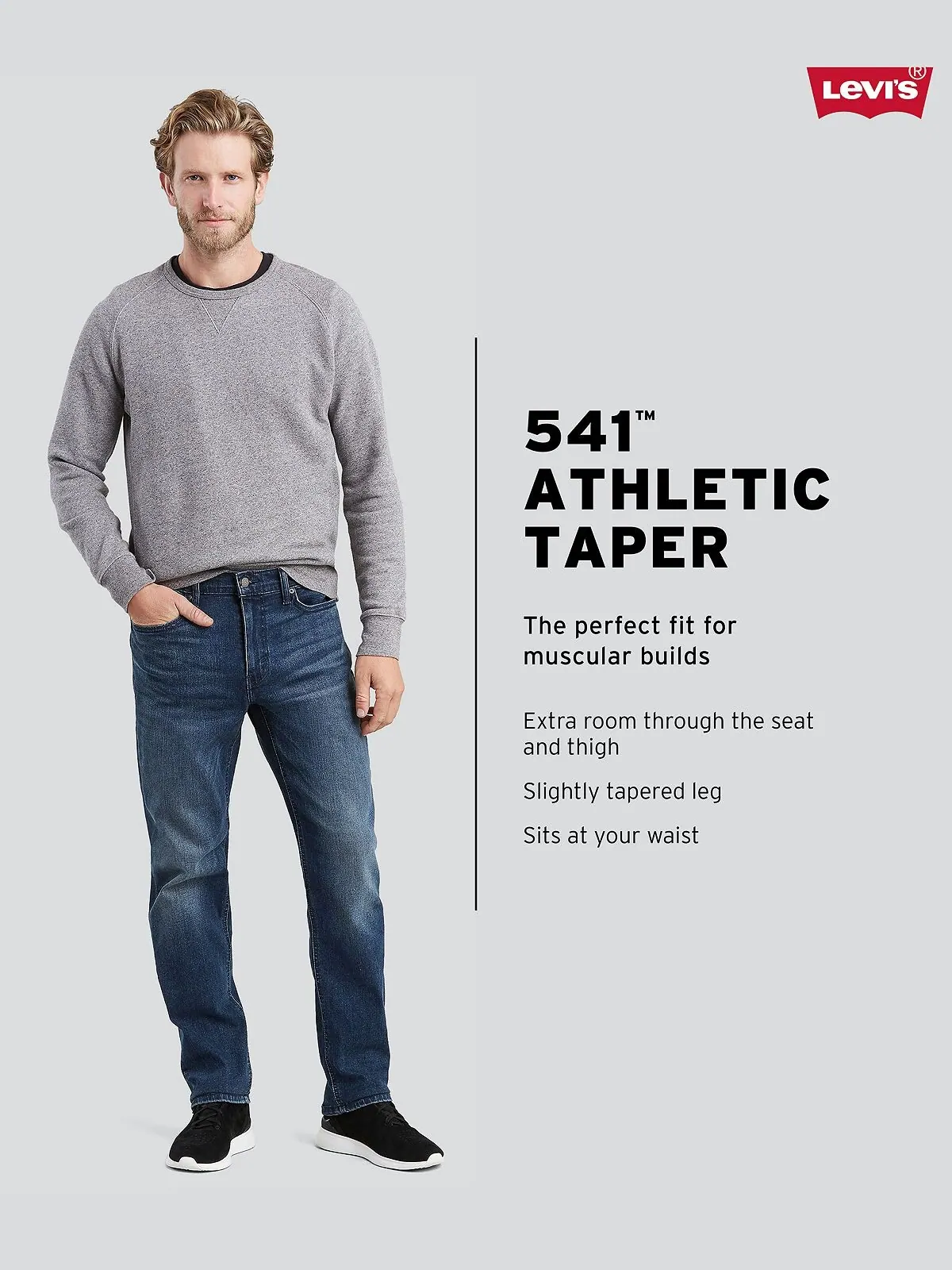 Мужские джинсы спортивного кроя Levi’s 541 Flex Levi's — изображение 8 из 9