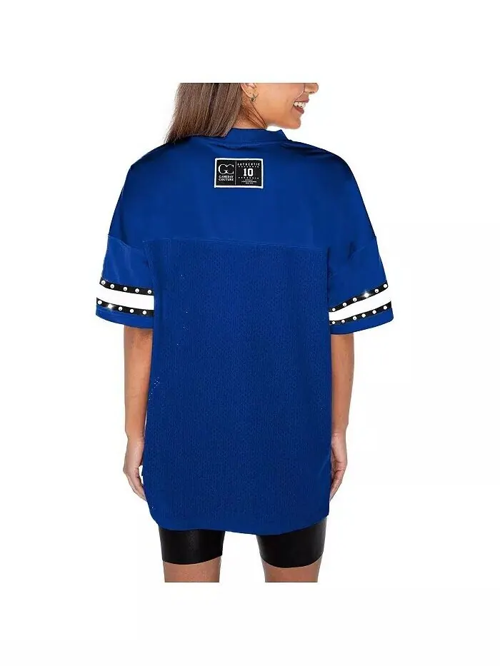 Женская футболка Royal Kentucky Wildcats Until Kickoff со стразами Gameday Couture — изображение 3 из 5