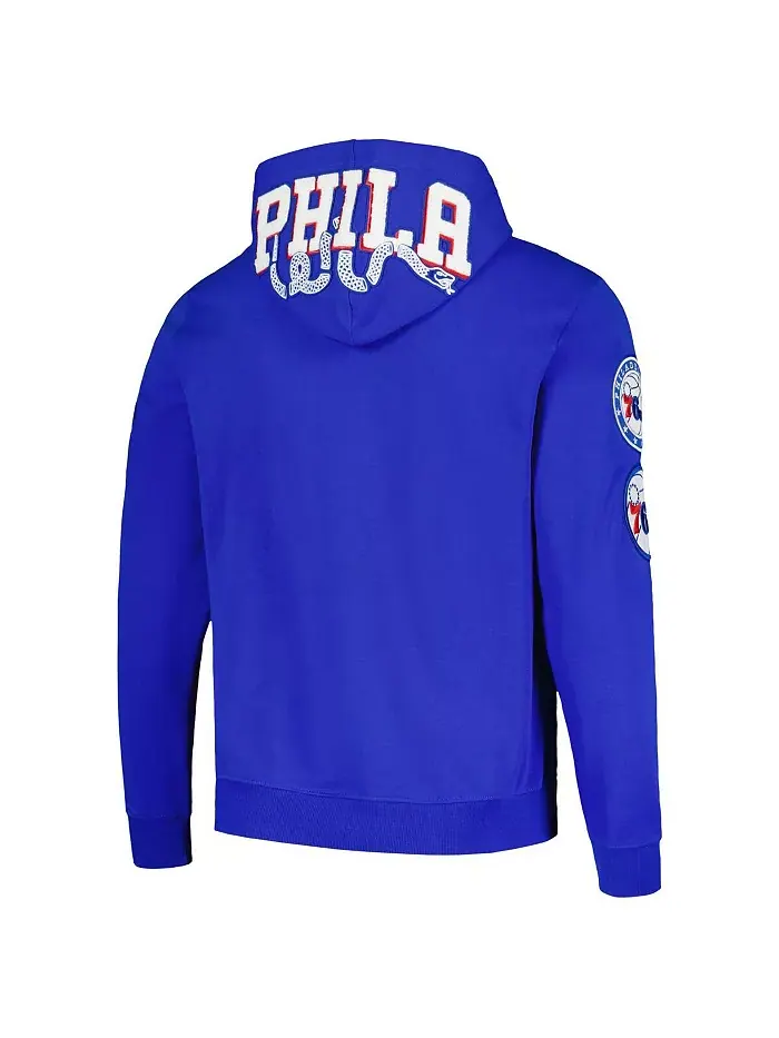 Мужская толстовка с капюшоном Joel Embiid Royal Philadelphia 76ers Pro Standard — изображение 3 из 3