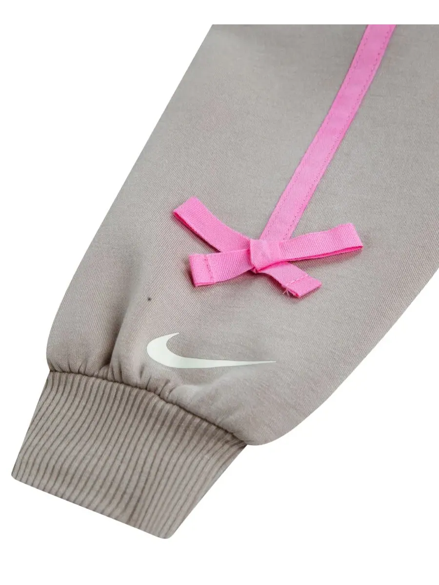 Комплект из топа и леггинсов с бантом Juxta-Girl Bow Stripe Nike, Moon Particle — изображение 3 из 4