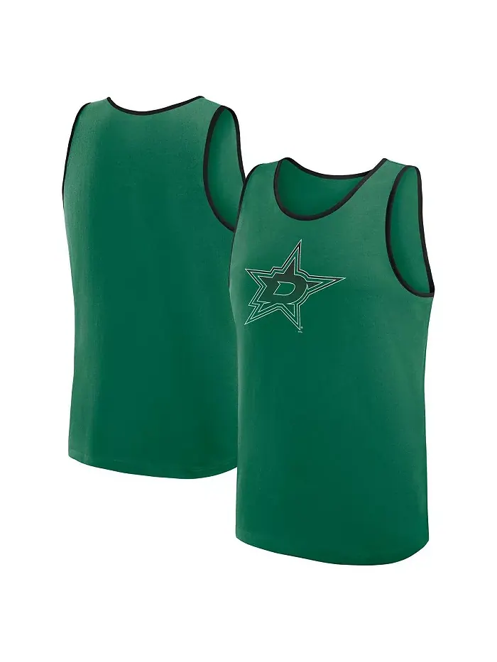 Мужская майка Dallas Stars Unmatched Success цвета келли-грин Logo Athletic — изображение 1 из 3