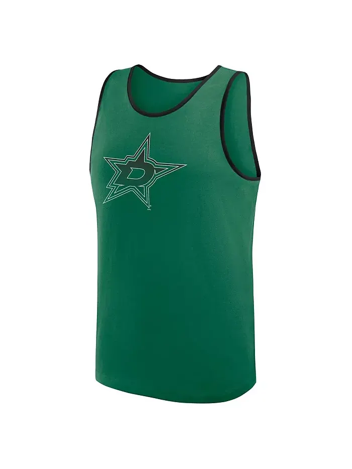 Мужская майка Dallas Stars Unmatched Success цвета келли-грин Logo Athletic — изображение 2 из 3