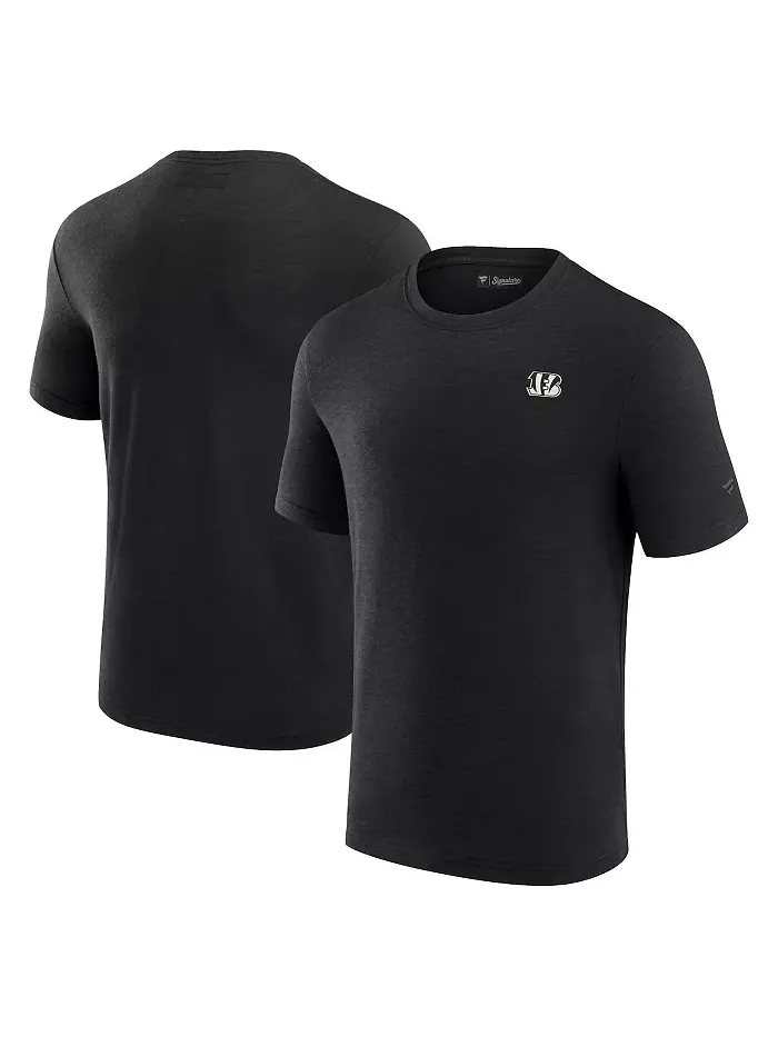 Мужская черная футболка с коротким рукавом Cincinnati Bengals из модала Fanatics Signature — изображение 1 из 3