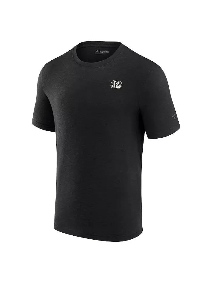 Мужская черная футболка с коротким рукавом Cincinnati Bengals из модала Fanatics Signature — изображение 3 из 3