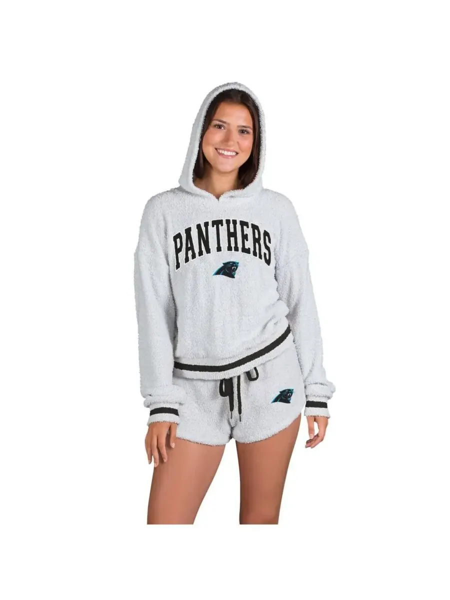 Concepts Sport Женский комплект из двух предметов: серая толстовка с длинными рукавами Carolina