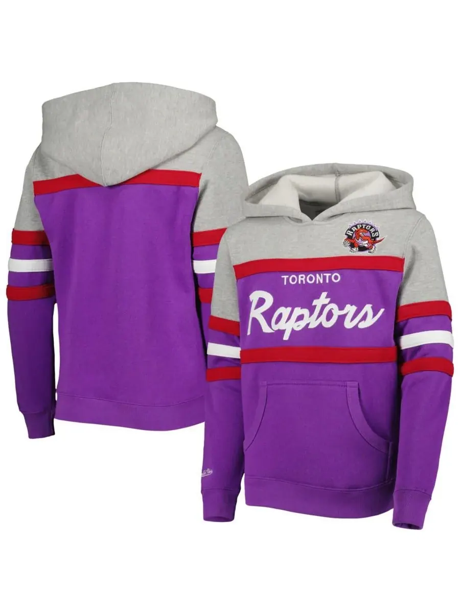 Mitchell & Ness Толстовка с капюшоном Big Boys and Girls Heather Gray