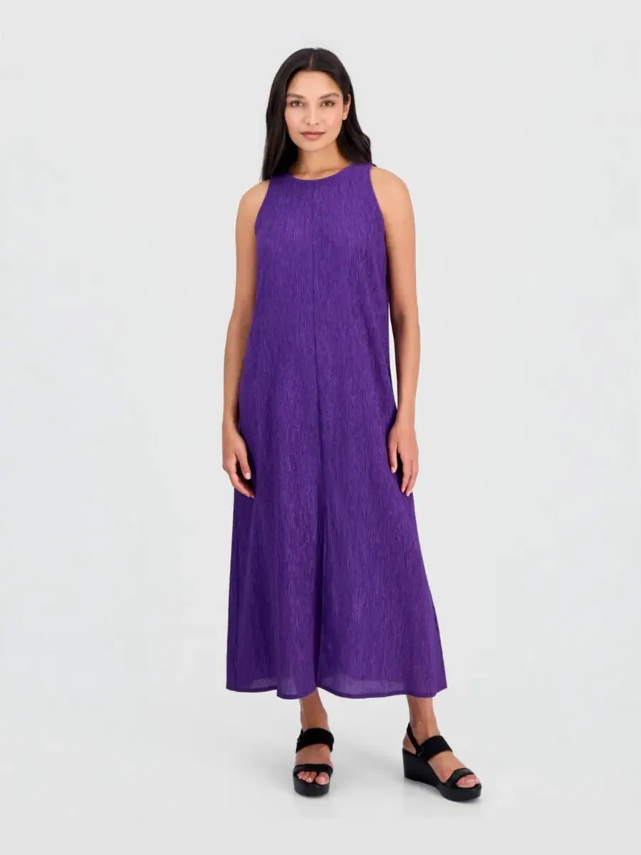 Макси-платье без рукавов с разрезом Eileen Fisher, Afvlt