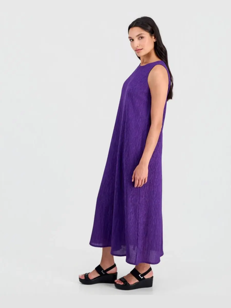 Макси-платье без рукавов с разрезом Eileen Fisher, Afvlt — изображение 4 из 5