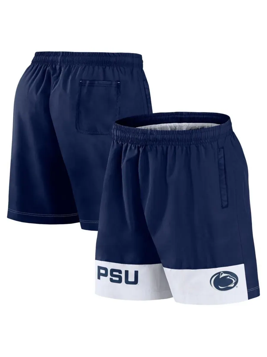 Fanatics Мужские темно-синие шорты Penn State Nittany Lions Elements Intensity Woven Shorts — изображение 1 из 3, темно-синий