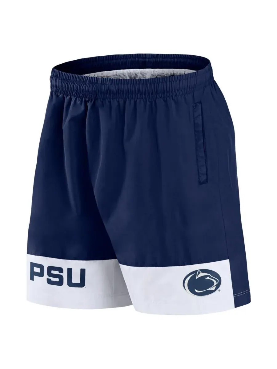 Fanatics Мужские темно-синие шорты Penn State Nittany Lions Elements Intensity Woven Shorts — изображение 2 из 3, темно-синий
