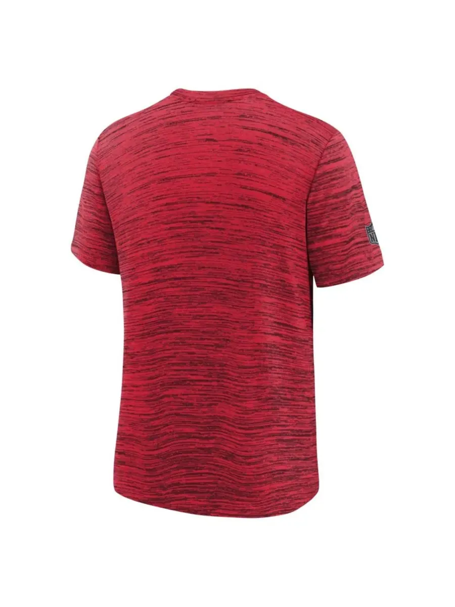 Футболка с длинным рукавом Nike Kansas City Chiefs Sideline Velocity Dri-FIT — изображение 3 из 3, красный
