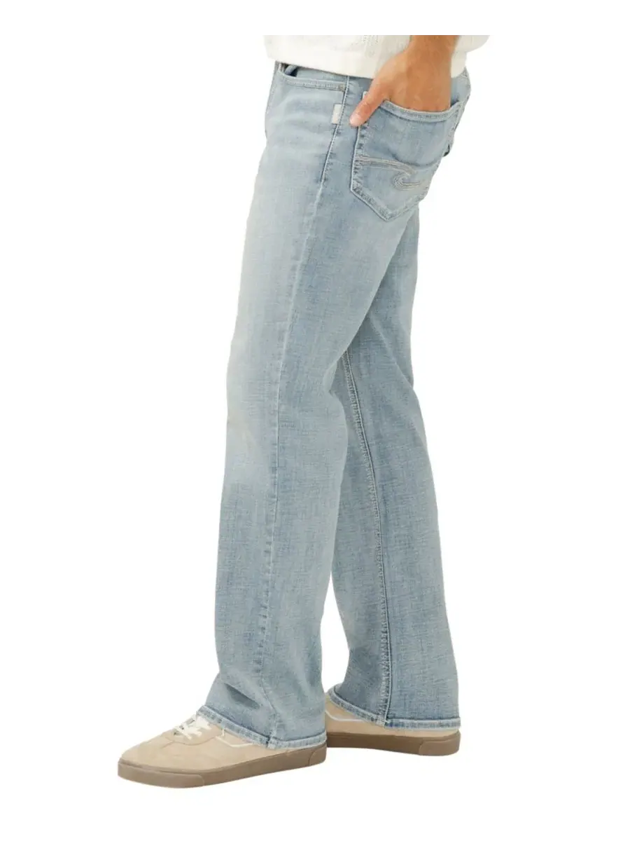 Джинсы свободного кроя Zac Relaxed Fit Straight Leg Silver Jeans Co., Laguna — изображение 2 из 4