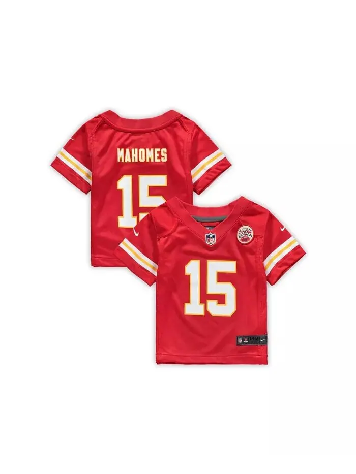 Футболка для детской игровой формы Kansas City Chiefs Патрик Махоумс Nike — изображение 1 из 1