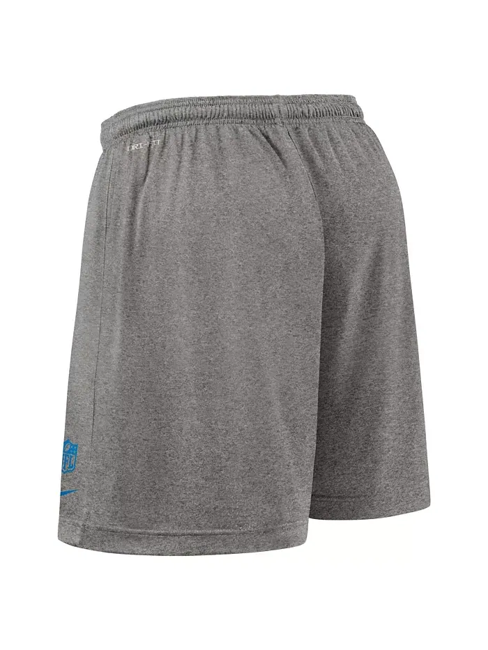 Мужские серые реверсивные шорты Detroit Lions для тренировок Nike — изображение 5 из 5