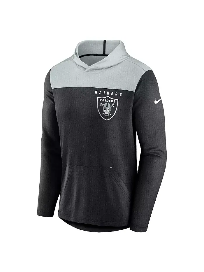 Мужская черная толстовка с капюшоном Las Vegas Raiders для фанатов Nike — изображение 3 из 3