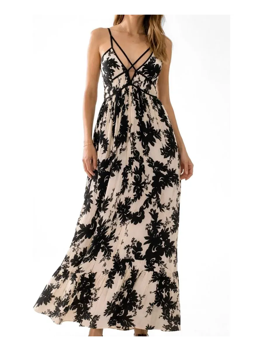 Платье макси Athena Maxi Dress Bishop + Young, Athena Print