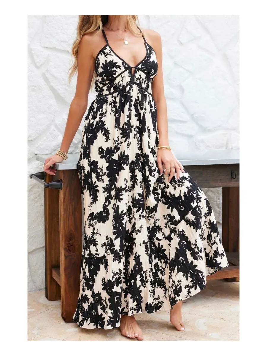 Платье макси Athena Maxi Dress Bishop + Young, Athena Print — изображение 2 из 3