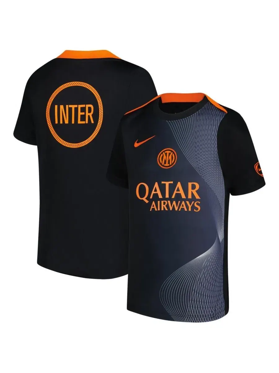 Детская футболка с принтом Inter Milan, модель 2025/26 Third Academy Pro Pre-Match Dri-Fit Nike