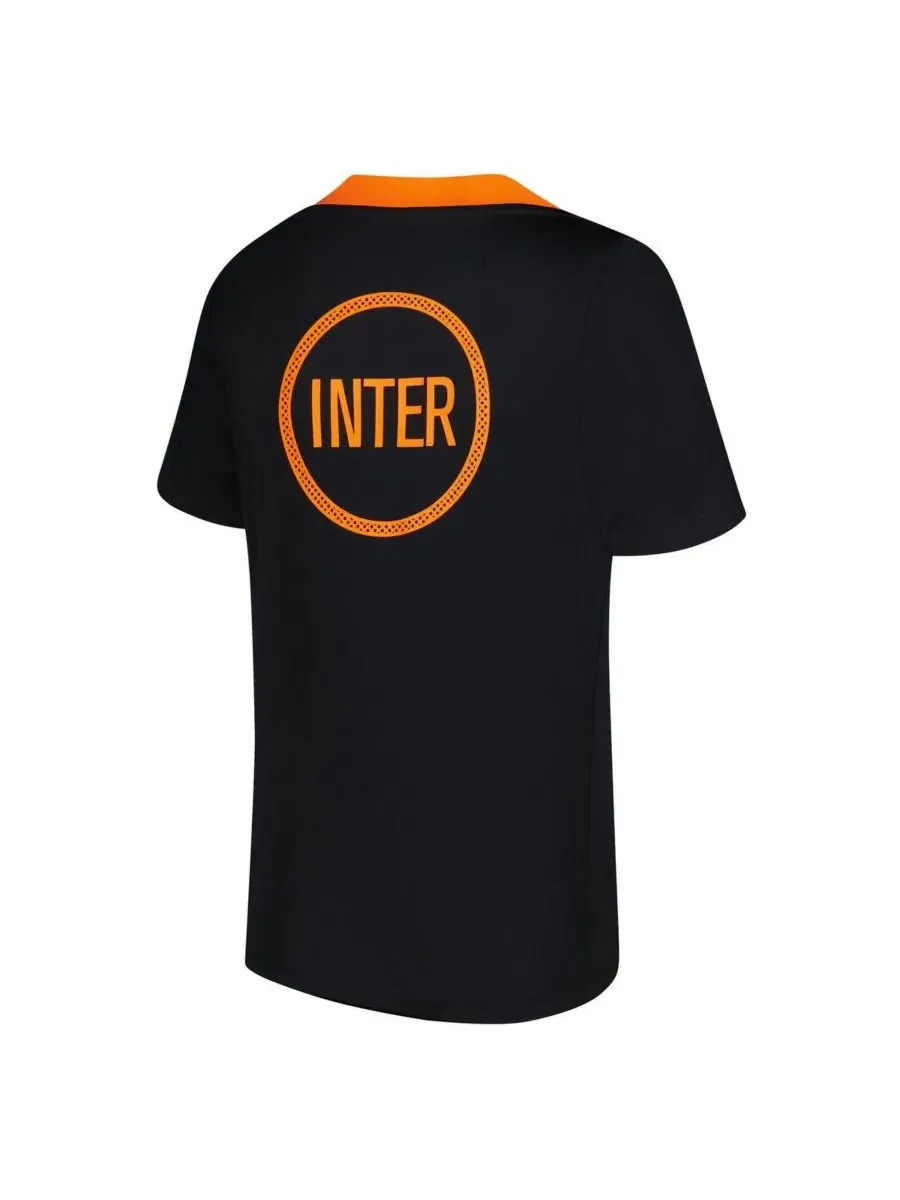 Детская футболка с принтом Inter Milan, модель 2025/26 Third Academy Pro Pre-Match Dri-Fit Nike — изображение 3 из 3, черный
