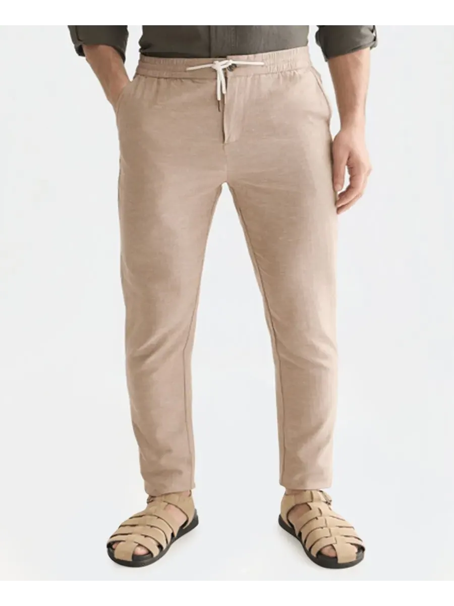 Мужские прямые льняные спортивные брюки SCOTCH & SODA, Amphora