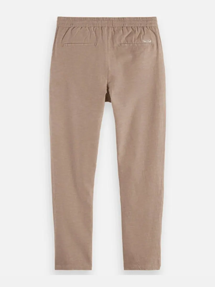 Мужские прямые льняные спортивные брюки SCOTCH & SODA, Amphora — изображение 6 из 6