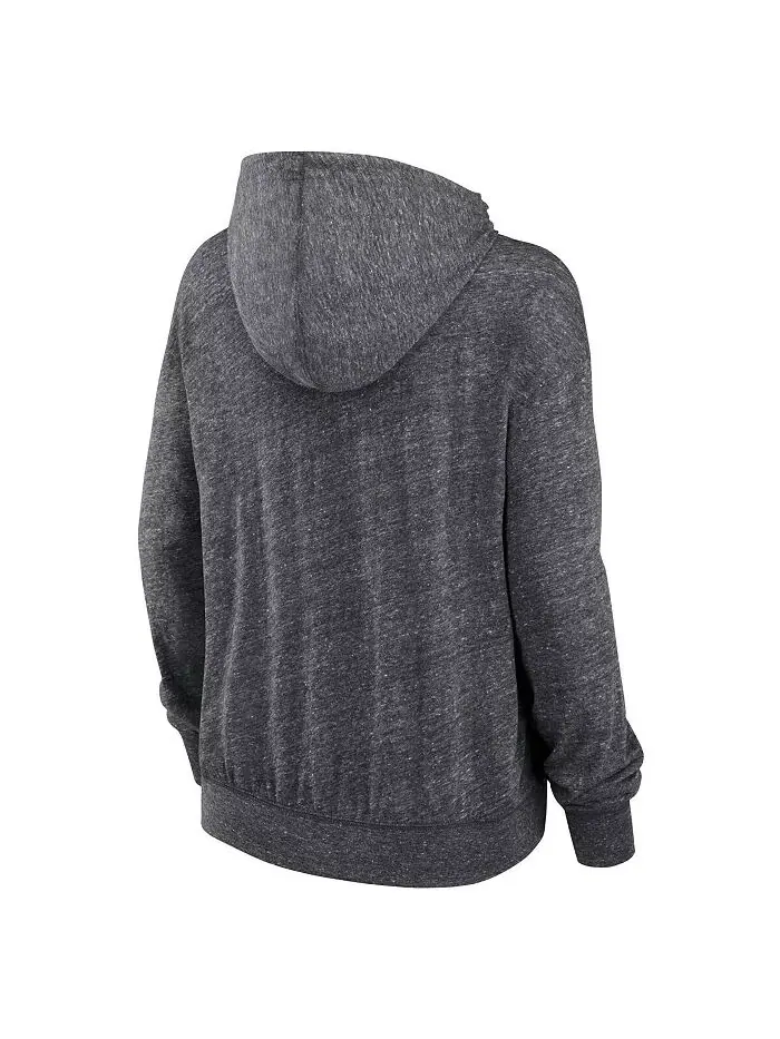 Женская легкая футболка Heather Charcoal Arizona Cardinals Team Spirit Gym в винтажном стиле с — изображение 2 из 3
