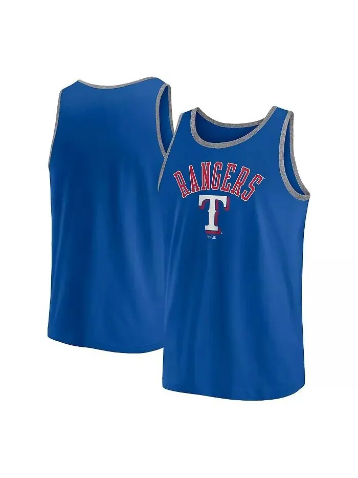 Мужская майка-топ Royal Texas Rangers Bet Fanatics — изображение 1 из 3