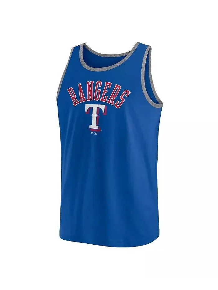 Мужская майка-топ Royal Texas Rangers Bet Fanatics — изображение 2 из 3