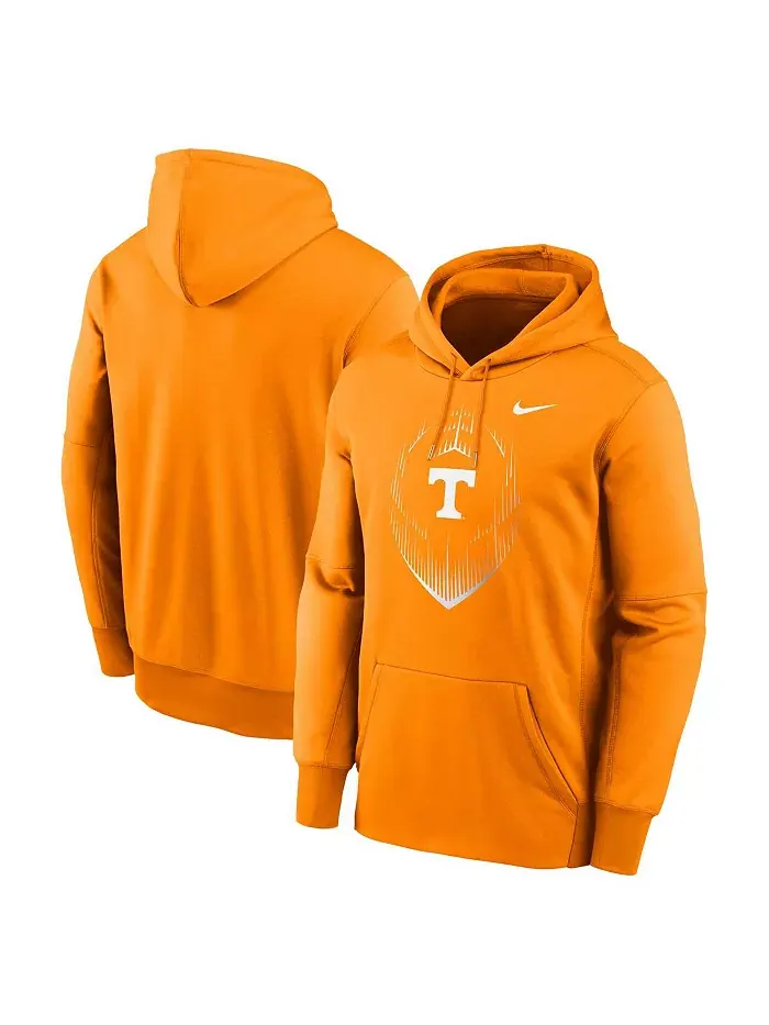Мужская флисовая толстовка с капюшоном Tennessee Orange Tennessee Volunteers Football Icon