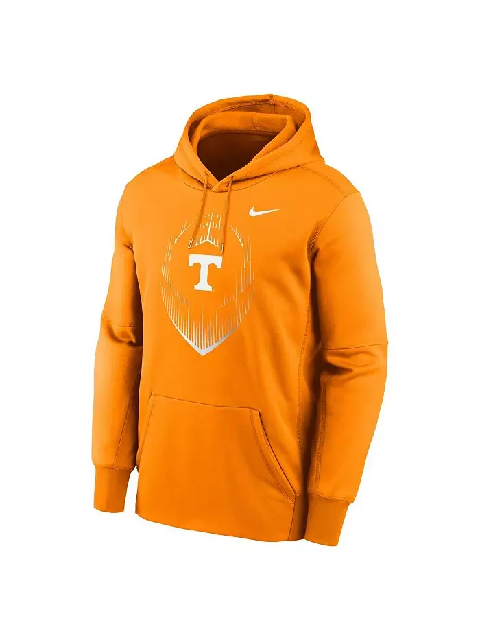 Мужская флисовая толстовка с капюшоном Tennessee Orange Tennessee Volunteers Football Icon — изображение 2 из 3