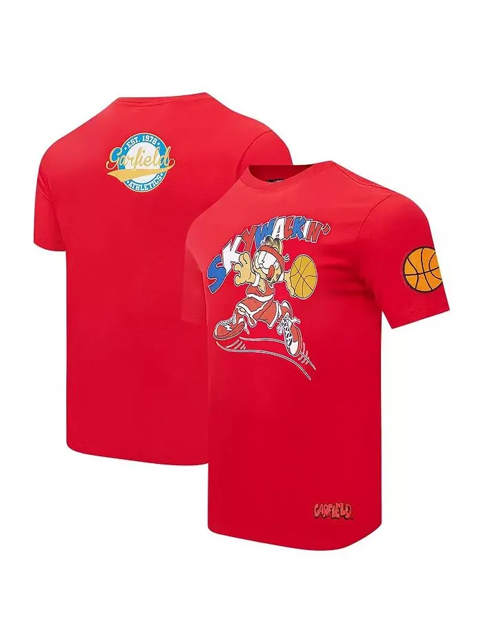 Мужская красная футболка Garfield Skywalkin' Freeze Max — изображение 1 из 4
