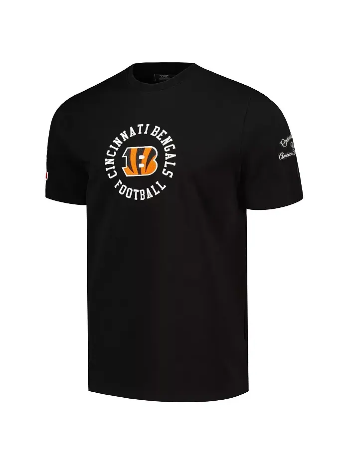 Мужская черная гибридная футболка Cincinnati Bengals Pro Standard — изображение 3 из 3