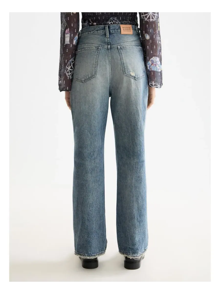 Женские джинсы свободного кроя The Deep Loose SCOTCH & SODA, Against The Grain — изображение 2 из 3